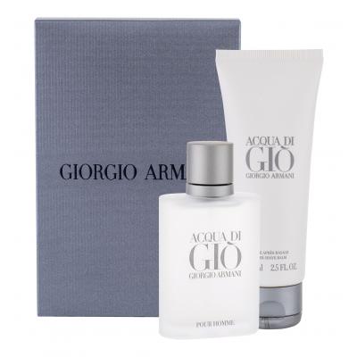 Giorgio Armani Acqua di Giò Pour Homme Dárková kazeta toaletní voda 50 ml + balzám po holení 75 ml