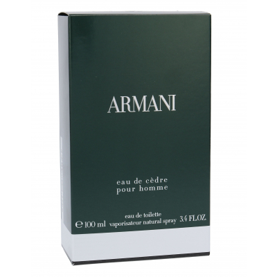 Giorgio Armani Eau de Cedre Toaletní voda pro muže 100 ml
