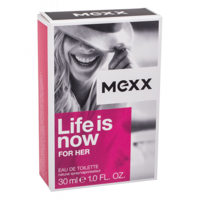 Mexx Life Is Now For Her Toaletní voda pro ženy 30 ml