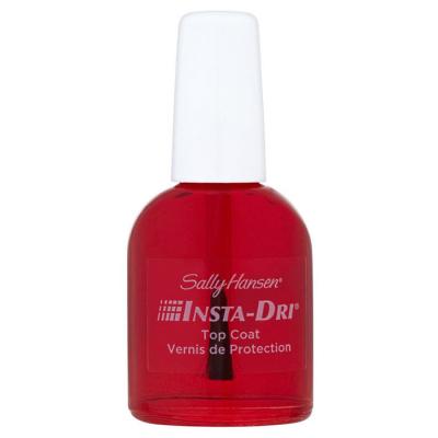Sally Hansen Insta-Dri Chip-Resistant Top Coat Lak na nehty pro ženy 13,3 ml poškozená krabička