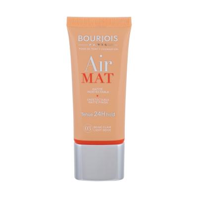 BOURJOIS Paris Air Mat SPF10 Make-up pro ženy 30 ml Odstín 03 Light Beige