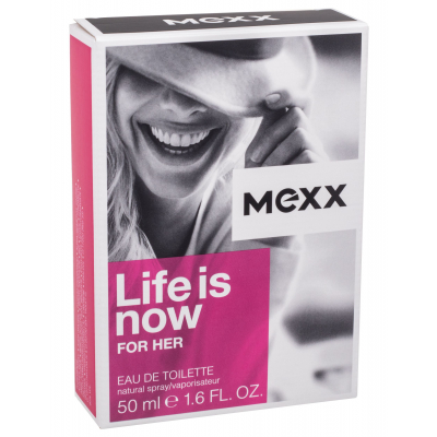 Mexx Life Is Now For Her Toaletní voda pro ženy 50 ml