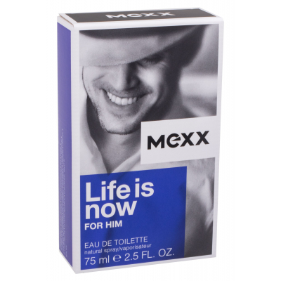 Mexx Life Is Now For Him Toaletní voda pro muže 75 ml
