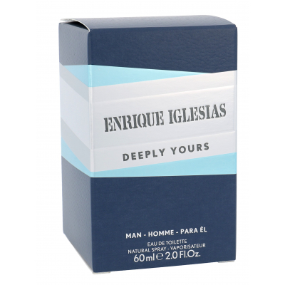 Enrique Iglesias Deeply Yours Man Toaletní voda pro muže 60 ml