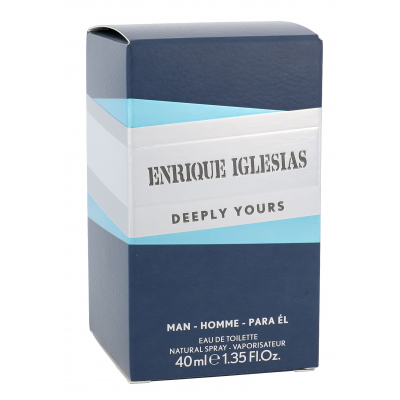Enrique Iglesias Deeply Yours Man Toaletní voda pro muže 40 ml