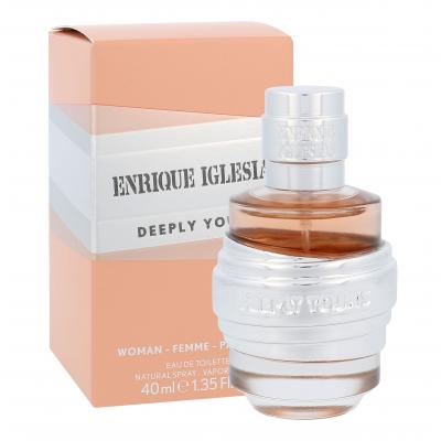Enrique Iglesias Deeply Yours Woman Toaletní voda pro ženy 40 ml