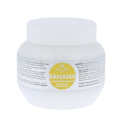 Kallos Cosmetics Banana Maska na vlasy pro ženy 275 ml