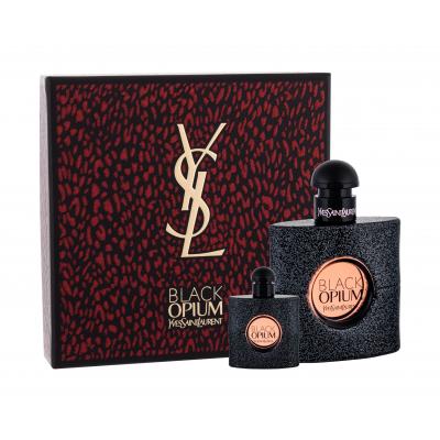 Yves Saint Laurent Black Opium Dárková kazeta parfémovaná voda 50 ml + parfémovaná voda 7,5 ml