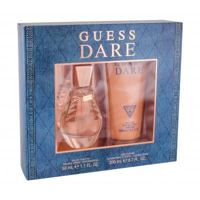 GUESS Dare Dárková kazeta toaletní voda 50 ml + tělové mléko 200 ml