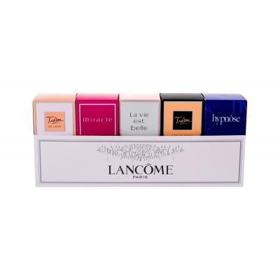 Lancôme Mini Set 2 Dárková kazeta edp Hypnose 5 ml + edp La Vie Est Belle 4 ml + edp Trésor 7,5 ml + edp Trésor In Love 5 ml + edp Miracle 5 ml