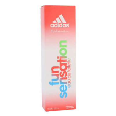 Adidas Fun Sensation For Women Toaletní voda pro ženy 75 ml poškozená krabička