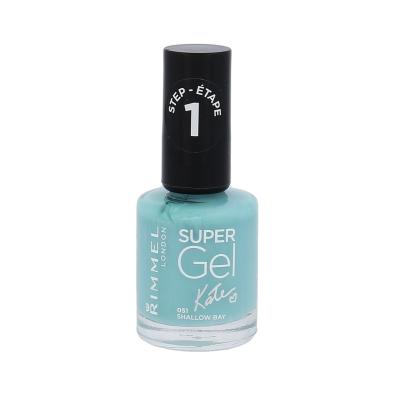 Rimmel London Super Gel By Kate STEP1 Lak na nehty pro ženy 12 ml Odstín 051 Shallow Bay