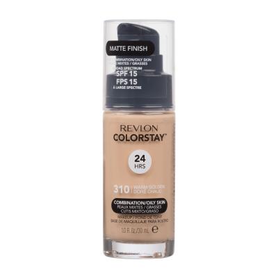 Revlon Colorstay Combination Oily Skin SPF15 Make-up pro ženy 30 ml Odstín 310 Warm Golden