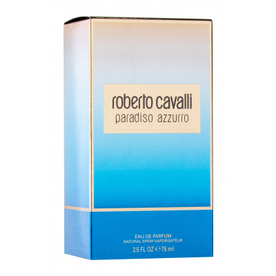 Roberto Cavalli Paradiso Azzurro Parfémovaná voda pro ženy 75 ml poškozená krabička