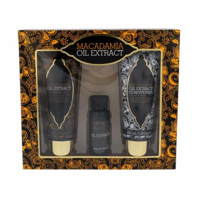 Xpel Macadamia Oil Extract Dárková kazeta šampon 100 ml + kondicionér 100 ml + sérum na vlasy 30 ml