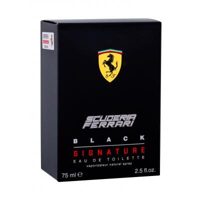 Ferrari Scuderia Ferrari Black Signature Toaletní voda pro muže 75 ml