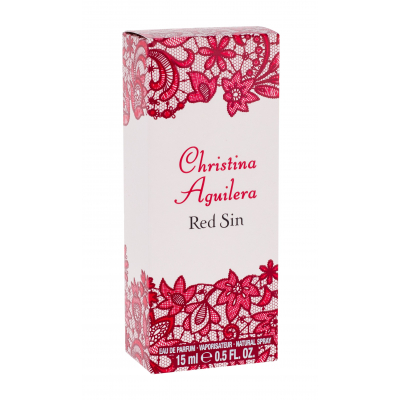 Christina Aguilera Red Sin Parfémovaná voda pro ženy 15 ml