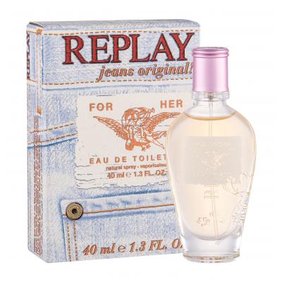 Replay Jeans Original! For Her Toaletní voda pro ženy 40 ml