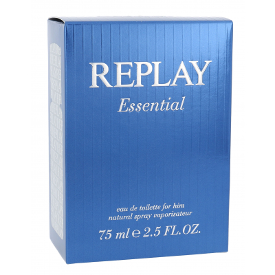 Replay Essential For Him Toaletní voda pro muže 75 ml