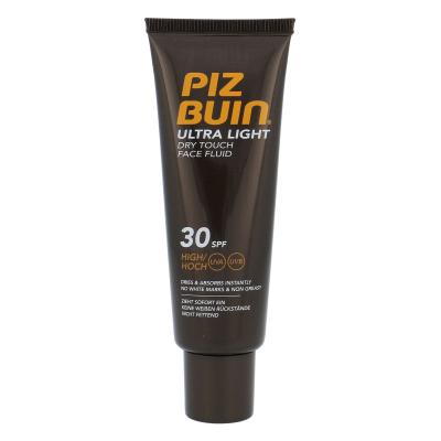 PIZ BUIN Ultra Light Dry Touch Face Fluid SPF30 Opalovací přípravek na obličej 50 ml