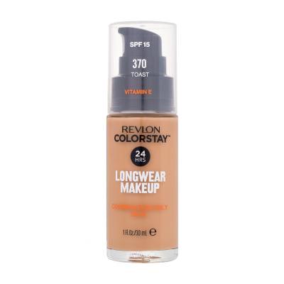 Revlon Colorstay Combination Oily Skin SPF15 Make-up pro ženy 30 ml Odstín 370 Toast