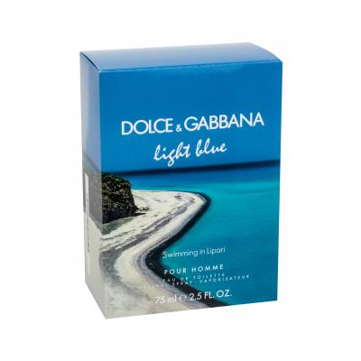 Dolce&amp;Gabbana Light Blue Swimming in Lipari Pour Homme Toaletní voda pro muže 75 ml