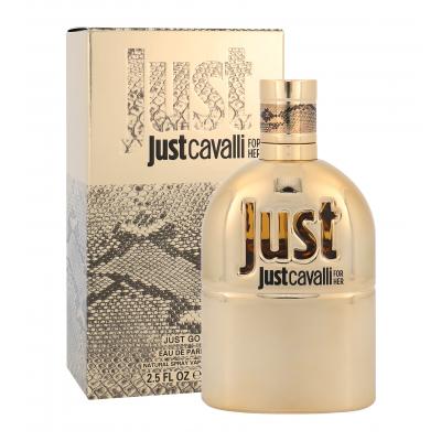 Roberto Cavalli Just Cavalli Gold Parfémovaná voda pro ženy 75 ml