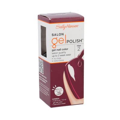Sally Hansen Salon Gel Polish Gel Nail Color Lak na nehty pro ženy 7 ml Odstín 240 Ruby Do