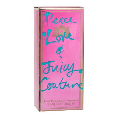 Juicy Couture Peace, Love and Juicy Couture Parfémovaná voda pro ženy 100 ml poškozená krabička