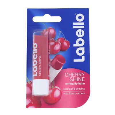 Labello Cherry Shine Balzám na rty pro ženy 5,5 ml