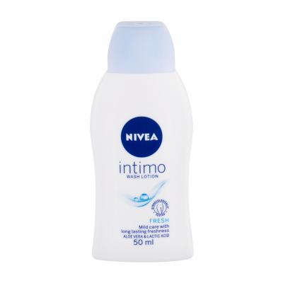 Nivea Intimo Wash Lotion Fresh Comfort Intimní hygiena pro ženy 50 ml