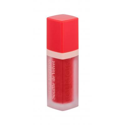 BOURJOIS Paris Rouge Edition Souffle de Velvet Rtěnka pro ženy 7,7 ml Odstín 02 Coquelic´oh!