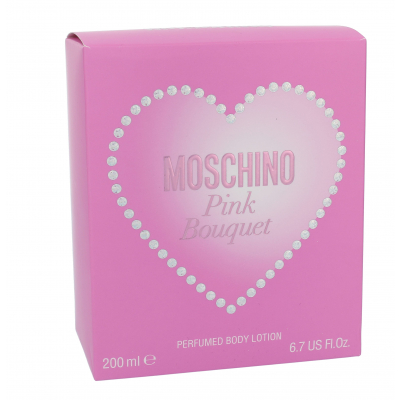 Moschino Pink Bouquet Tělové mléko pro ženy 200 ml poškozená krabička