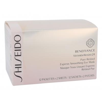 Shiseido Benefiance Wrinkle Resist 24 Pleťová maska pro ženy 12 ks