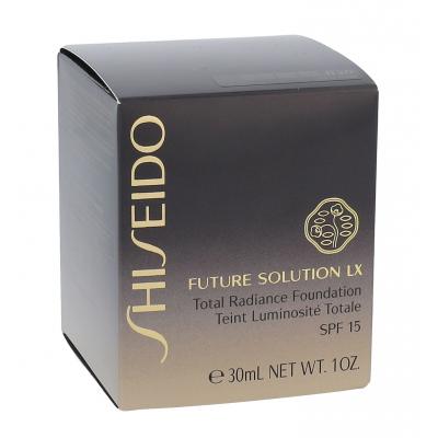 Shiseido Future Solution LX Total Radiance Foundation SPF15 Make-up pro ženy 30 ml Odstín B20 Natural Light Beige