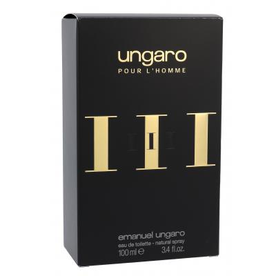 Emanuel Ungaro Ungaro Pour L´Homme III Toaletní voda pro muže 100 ml poškozená krabička