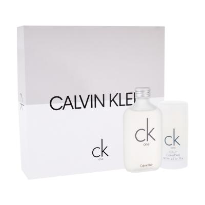 Calvin Klein CK One Dárková kazeta toaletní voda 100 ml + deostick 75 ml