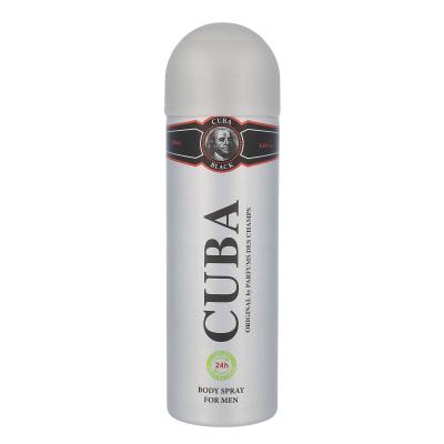 Cuba Black Deodorant pro muže 200 ml