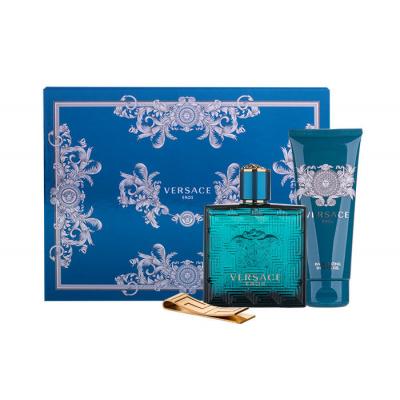 Versace Eros Dárková kazeta toaletní voda 100ml + sprchový gel 100 ml + spona na bankovky