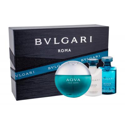 Bvlgari Aqva Pour Homme Dárková kazeta toaletní voda 50 ml + sprchový gel 40 ml + balzám po holení 40 ml