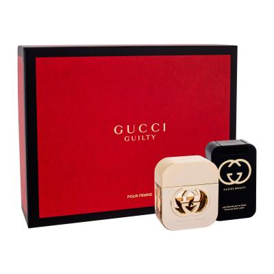 Gucci Guilty Dárková kazeta toaletní voda 50 ml + tělové mléko 100 ml