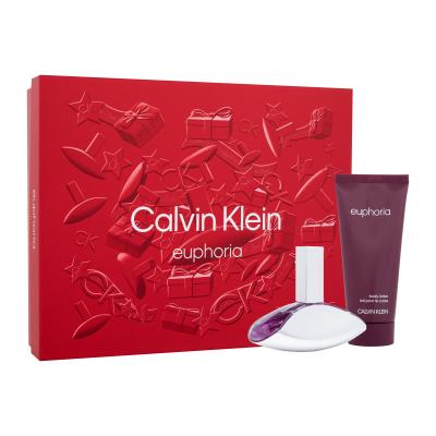 Calvin Klein Euphoria Dárková kazeta parfémovaná voda 50 ml + tělové mléko 100 ml