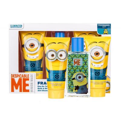 Minions Minions Dárková kazeta toaletní voda 75 ml + sprchový gel 150 ml + šampon & kondicionér 2v1 150 ml