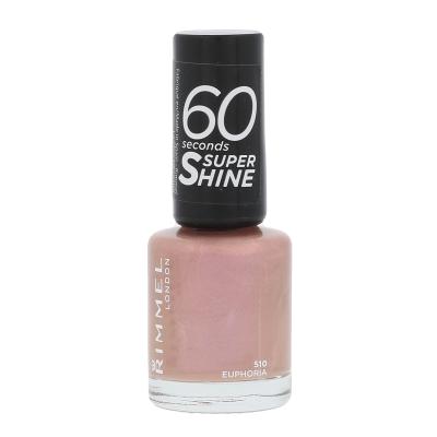 Rimmel London 60 Seconds Super Shine Lak na nehty pro ženy 8 ml Odstín 510 Euphoria