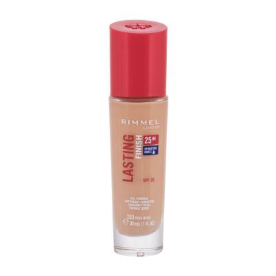 Rimmel London Lasting Finish 25H SPF20 Make-up pro ženy 30 ml Odstín 203 True Beige