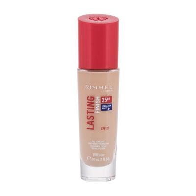 Rimmel London Lasting Finish 25H SPF20 Make-up pro ženy 30 ml Odstín 100 Ivory