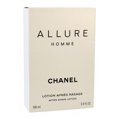 Chanel Allure Homme Edition Blanche Voda po holení pro muže 100 ml poškozená krabička