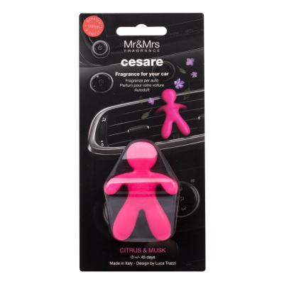 Mr&Mrs Fragrance Cesare Citrus & Musk Vůně do auta 1 ks