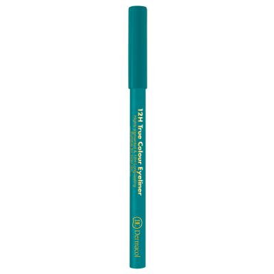 Dermacol 12H True Colour Tužka na oči pro ženy 0,28 g Odstín 1 Turquoise