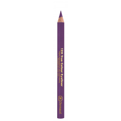 Dermacol 12H True Colour Tužka na oči pro ženy 0,28 g Odstín 3 Purple